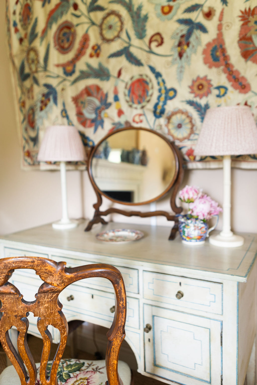 A Regency Dressing Table with Original Paint