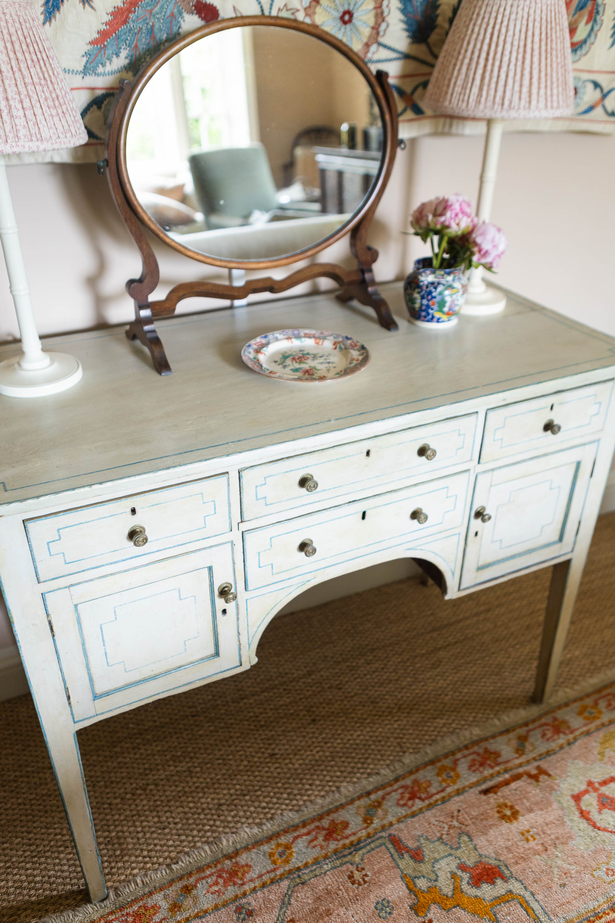 A Regency Dressing Table with Original Paint