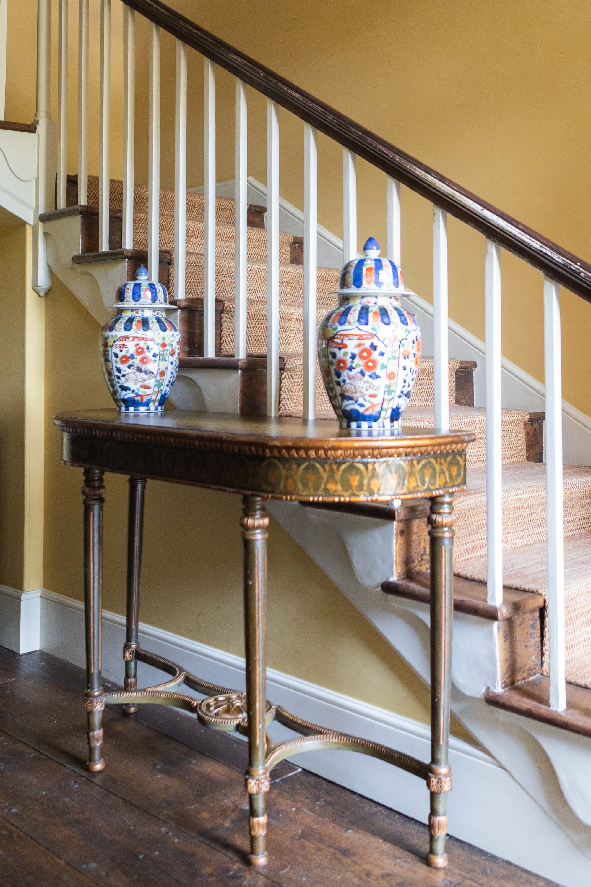 A George III Style Painted Console Table