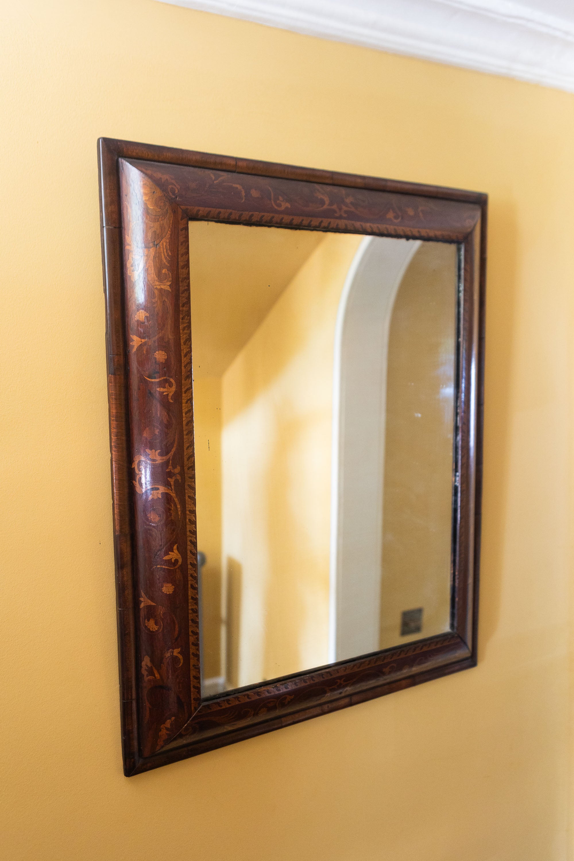 An 18th Century Walnut Mirror