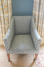 A Victorian Library Style Armchair