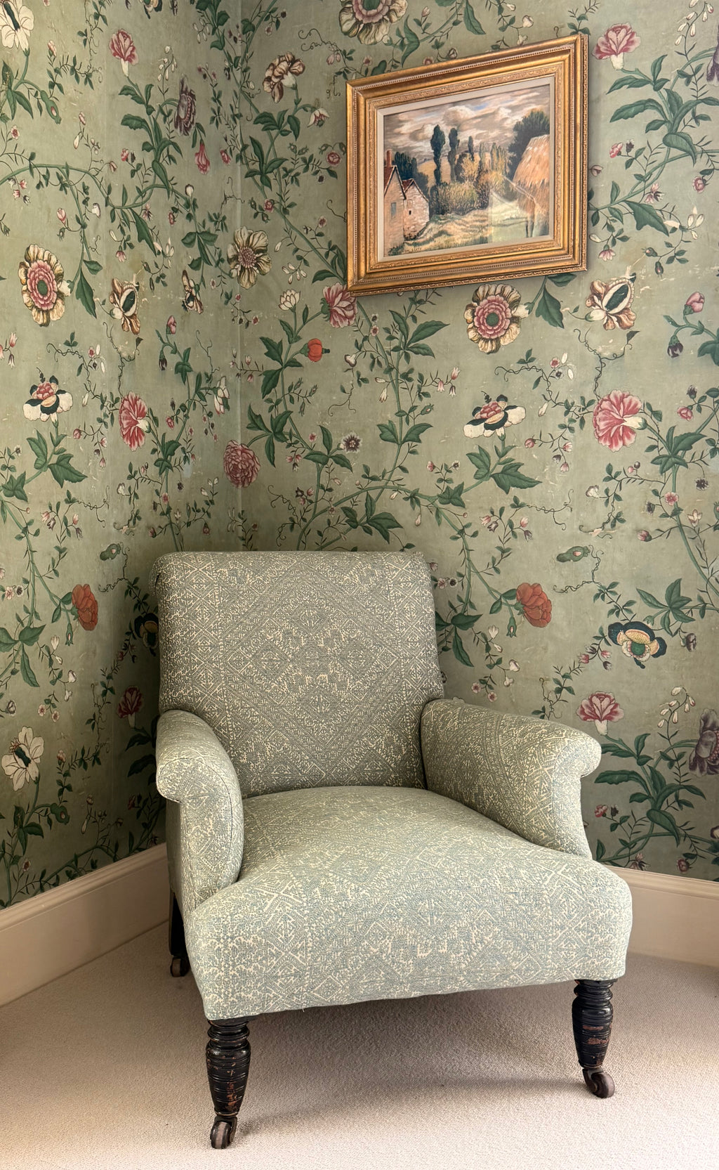 A 19th Century Country House Armchair